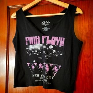 Pink Floyd crop top
